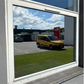 Udvendig klar solfilm mod varme, falmning & UV-stråler