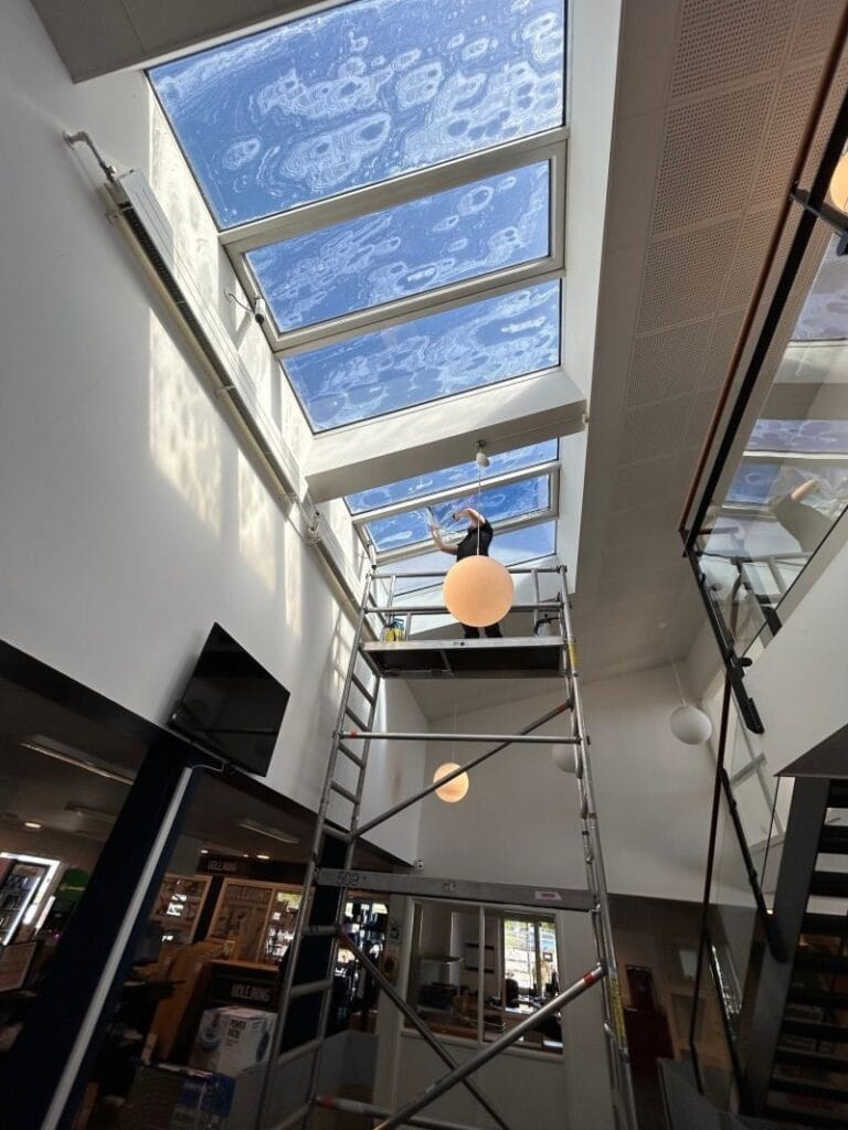 solfilm montering